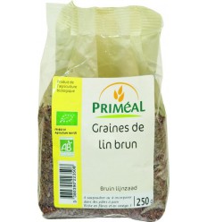 Primeal Lijnzaad bruin 250 gram | Superfoodstore.nl