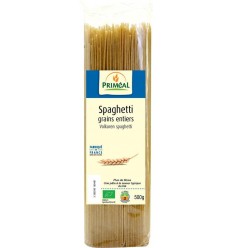 Primeal Volkoren spaghetti 500 gram | Superfoodstore.nl