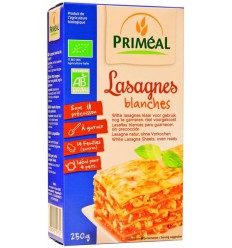 Primeal Witte lasagne biologisch 250 gram