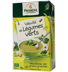 Primeal Veloute gebonden soep groene groenten biologisch 1 liter