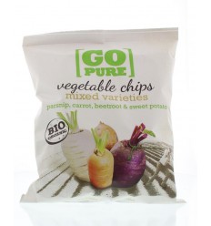 Go Pure Chips groente 90 gram