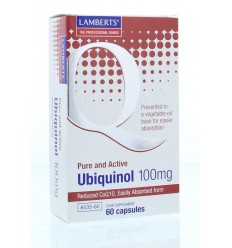 Lamberts Ubiquinol (Q10) 100 mg 60 capsules | Superfoodstore.nl
