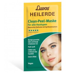 Luvos Heilaarde clean-peel masker alle huidtypes 7.5 ml 2 sachets