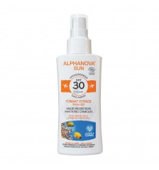 Alphanova Sun spray gevoelige huid SPF30 90 gram