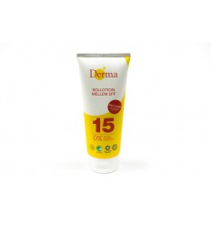 Derma Sun lotion SPF 15 200 ml | Superfoodstore.nl