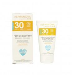 Alphanova Sun creme SPF30 bij zonne-allergie en waterproof 50 gram