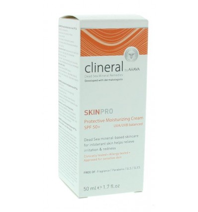 Factor 50 Ahava Clineral Skinpro protective moisturiser SPF 50 50 ml kopen