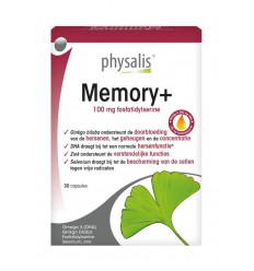 Physalis Memory+ 30 softgels | Superfoodstore.nl