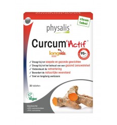 Physalis Curcum actif 30 tabletten | Superfoodstore.nl