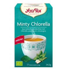 Yogi Tea Minty chlorella 17 zakjes