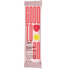 Good To Go Snack reep framboos & citroen (Keto) 40 gram