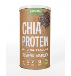 Purasana Chia proteine naturel 400 gram