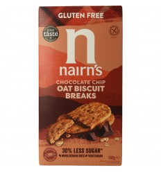 Nairns Biscuit breaks oat & chocolate chip 160 gram |