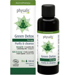 Physalis Massageolie green detox 100 ml