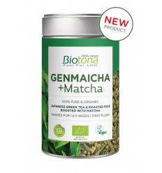 Biotona Genmaicha & matcha 80 gram | Superfoodstore.nl