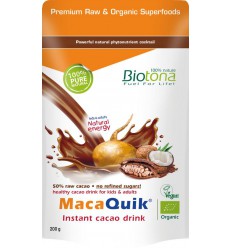 Biotona Macaquick instant cacao 200 gram