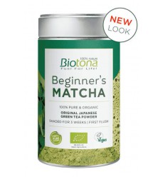 Biotona Beginner's matcha tea 80 gram | Superfoodstore.nl