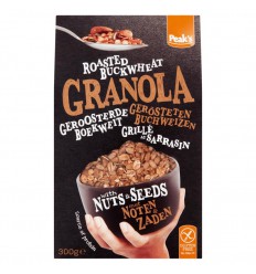 Peak`s Granola roasted buckwheat nuts & seeds glutenvrij 300 gram