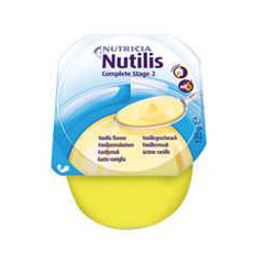 Nutilis Complete stage 2 vanille 125 gram 4 stuks