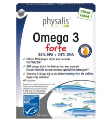 Physalis Omega 3 forte 60 capsules | Superfoodstore.nl