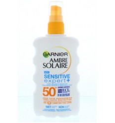 Garnier Ambre solaire sensitive SPF50+ spray 200 ml