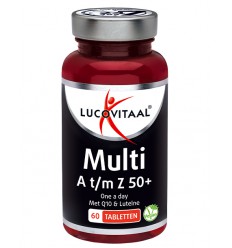 Lucovitaal Multi A t/m Z 50+ 60 tabletten | Superfoodstore.nl