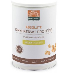 Mattisson Kikkererwt proteine 400 gram | Superfoodstore.nl