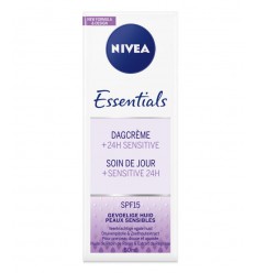 Nivea Essentials dagcreme sensitive SPF15 50 ml
