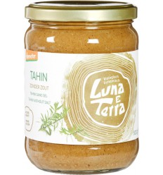Luna E terra Tahin zonder zout demeter 500 gram |