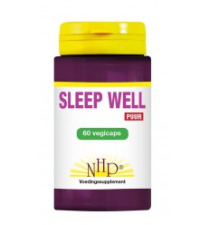 NHP Sleep well 700mg puur 60 vcaps | Superfoodstore.nl