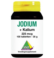 Kalium SNP Jodium 225 mcg + kalium 100 tabletten kopen