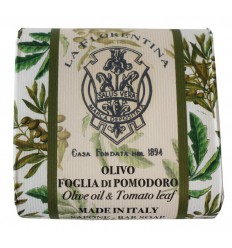 La Florentina Zeep olijfolie-tomaten blad 106 gram