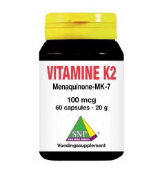 Voedingssupplementen SNP Vitamine K2 mena Q7 100 mcg 60