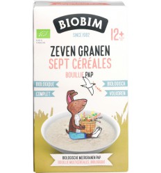 Biobim 7 Granenpap 12+ maanden bio 250 gram