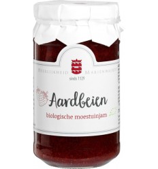 Marienwaerdt Moestuinjam aardbeien 250 gram | Superfoodstore.nl