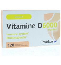 Trenker Vitamine D6000 120 tabletten