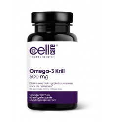 Cellcare Omega-3 krill 60 capsules | Superfoodstore.nl