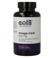 Cellcare Omega-3 krill 120 capsules | Superfoodstore.nl