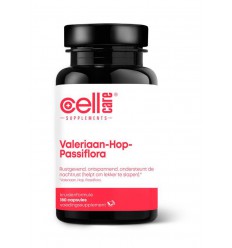 Cellcare Valeriaan-hop-passiflora 180 vcaps | Superfoodstore.nl