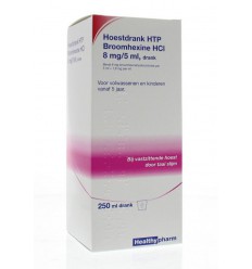 Hoest Healthypharm Broomhexine hoestdrank 8 mg 250 ml kopen
