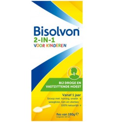 Bisolvon Drank 2 in 1 kind 133 ml
