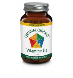 Essential Organ Vitamine D3 25 mcg 120 capsules