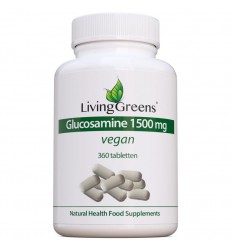 Livinggreens Glucosamine 1500 vegan 360 tabletten |