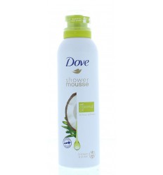 Dove Shower mousse coconut oil 200 ml | Superfoodstore.nl