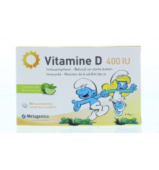 Metagenics Vitamine D 10 mcg smurfen 84 kauwtabletten