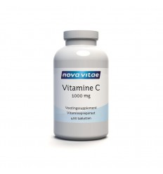 Nova Vitae Vitamine C 1000 mg 400 tabletten | Superfoodstore.nl