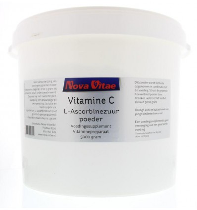 Nova Vitamine C ascorbinezuur poeder 5 kg kopen?