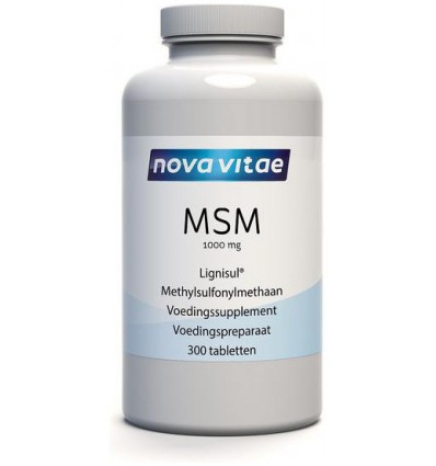Nova Vitae MSM 1000 mg 300 capsules