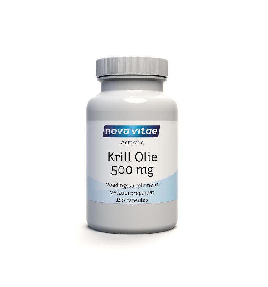 groef transfusie Score Nova Vitae Antarctic krill olie 500 mg 180 capsules kopen?