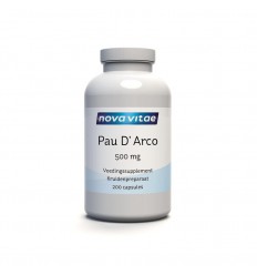Nova Vitae Pau d'arco 500 mg extract 5:1 200 vcaps